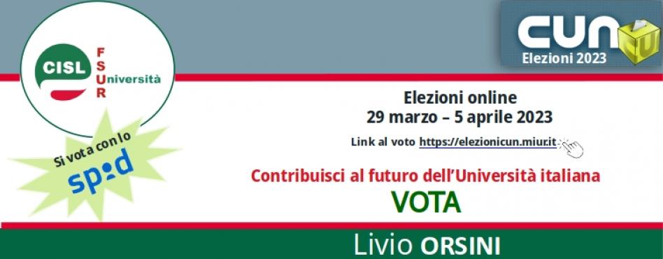 Elezioni CUN 2023