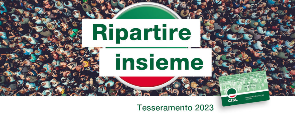 Tesseramento 2023 Ripartiamo Insieme